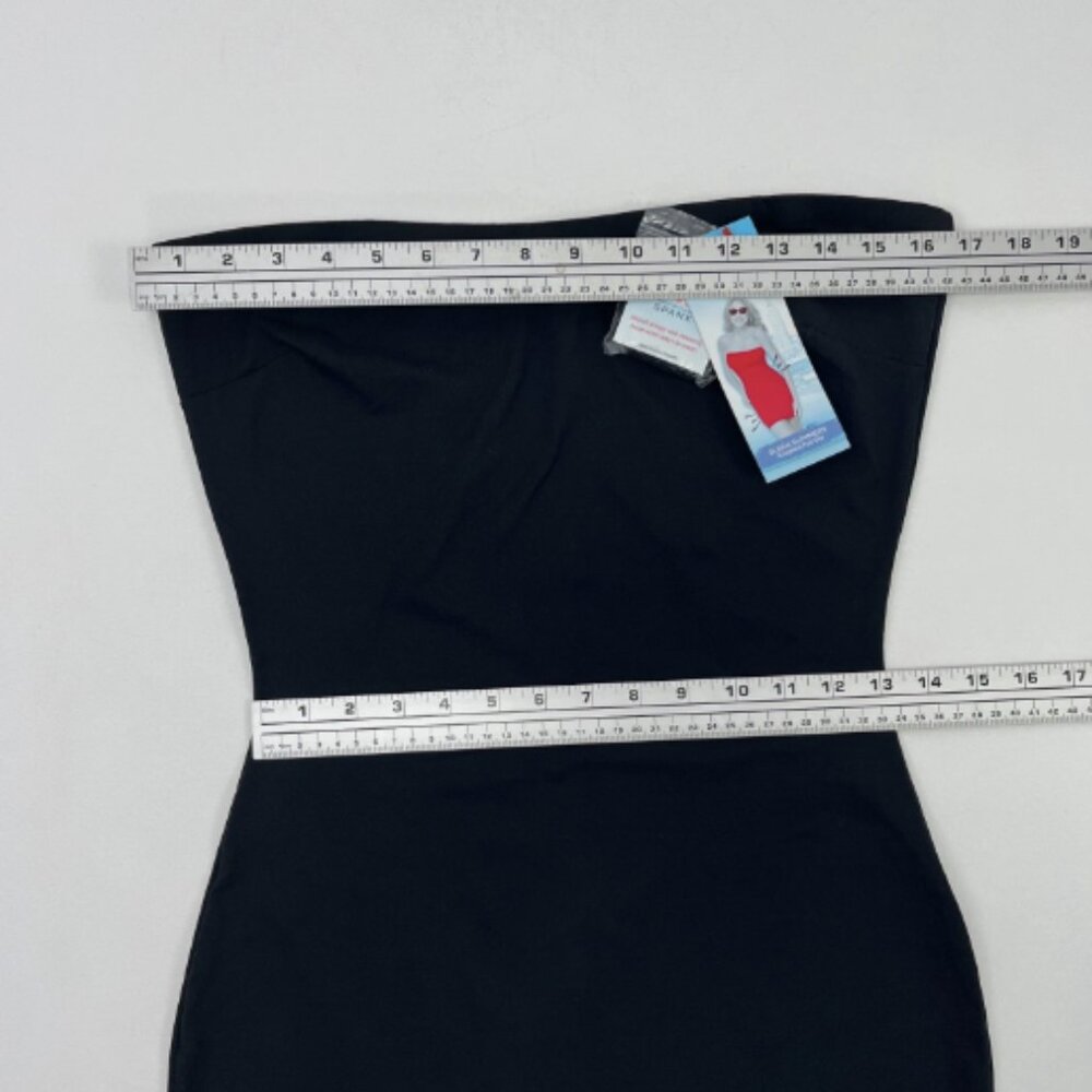 Spanx NWT Assets Red Hot Label Black Sleek Slimmers Full Slip Convertible 1X - Picture 11 of 14